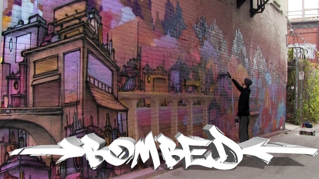 Screenshot from Bombed documentary.